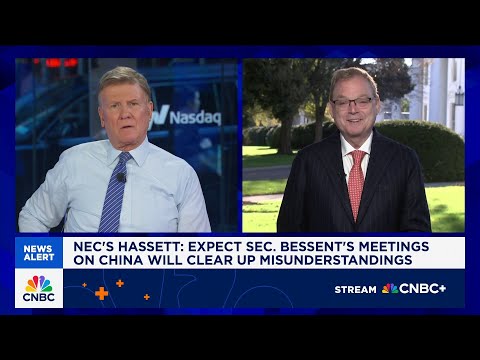 Watch CNBC's full interview with White House National Economic Council Director Kevin Hassett