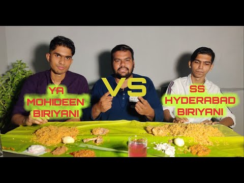 YA MOHIDEEN BIRIYANI vs SS HYDERABAD BIRIYANI COMPARISON by Junkies