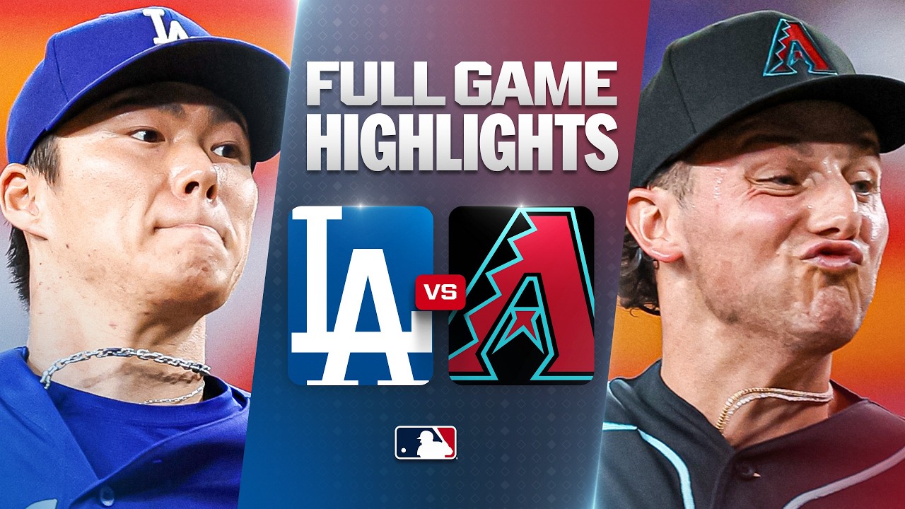 DODGERS vs. D-BACKS: Official Full Game Highlights (August 8) | 2026 MLB Season
