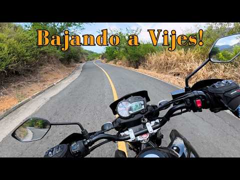 BAJANDO EN MOTO A VIJES Valle Del Cauca 🇨🇴