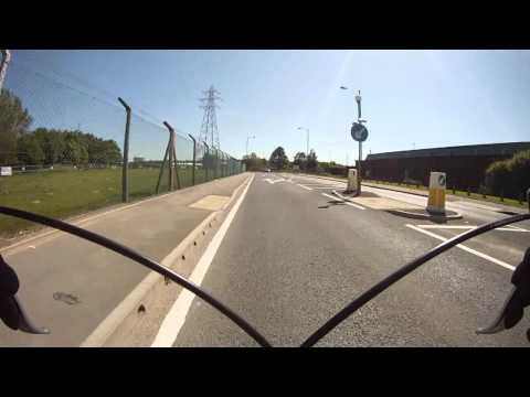 Textbook perfect pass from an Iceland van