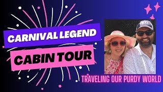 Carnival Legend Obstructed Cabin Tour (2023)