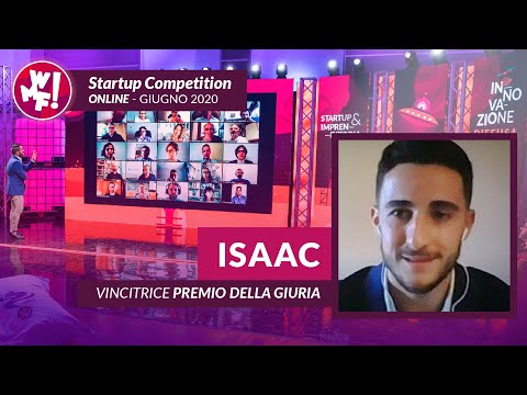 ISAAC vince il premio della giuria alla Startup Competition del WMF2020 - Giugno