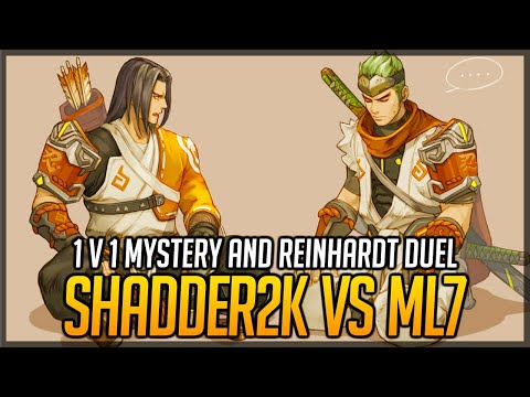 shadder2k 1v1 mL7 Who Wins? - Mystery And Reinhardt 1v1 Duel