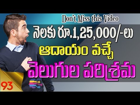 Business ideas in telugu | Earn Profits from Home LED bulb Making business - 93