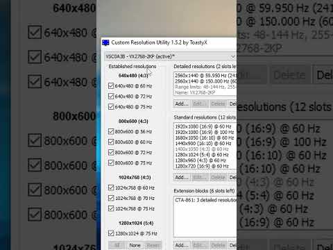 DO THIS to overclock your monitor's refresh rate! (AMD & Nvidia) | 2023