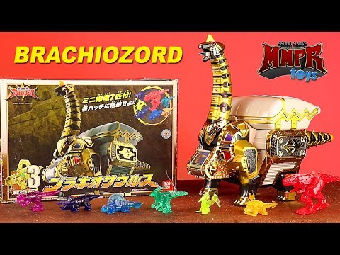 Power Rangers Dino Thunder Brachiozord Review! (Bakuryū Sentai Abaranger)