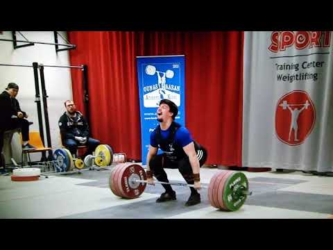 Hannes clean and jerks new Finnish and Nordic record 197 kg! 16.1.2021