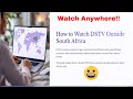 How To Watch DSTV Outside South Africa