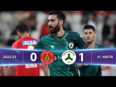 SK Umraniyespor Istanbul 0-1 Giresunspor Kulübü Giresun 