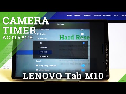 How to Set Camera Timer in LENOVO Tab M10 – Set Camera Countdown