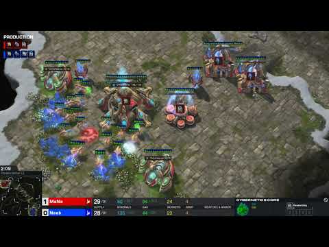 Starcraft 2: INSANE PvP - NEEB VS MANA!