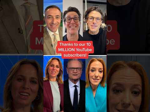 Thanks to our 10 MILLION YouTube subscribers!