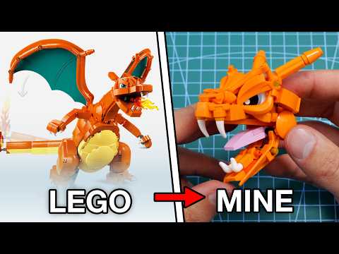 I Built My own LEGO Pokemon!
