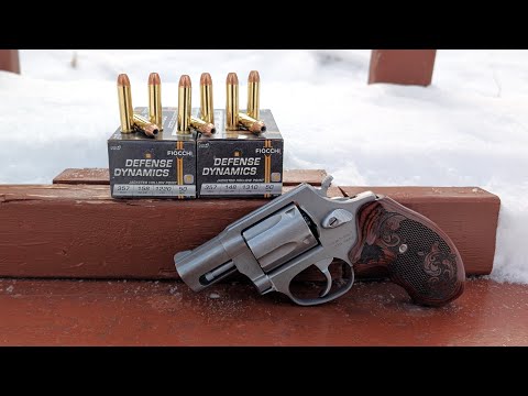 Cheap .357 Magnum in a Snub? Fiocchi Defense Dynamics 125, 148 \u0026 158 gr JHP - with Dan the Wolfman