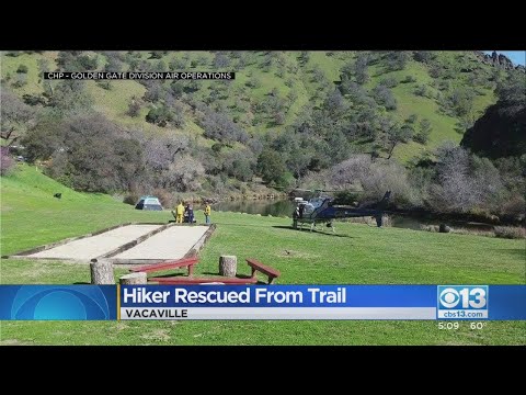 Hiker Rescued From Trail In Vacaville