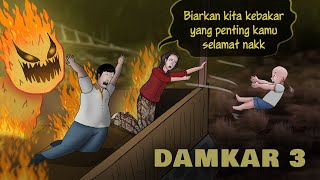 Download lagu DAMKAR 3 - Pengorbanan Orangtua Kapten!  #HORROMISTERI | Kartun Hantu, Film Horor mp3