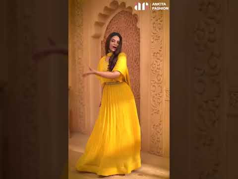 Ankita Anamika Pure Georgette Wholesale Gown With Dupatta Catalog – product video thumbnail
