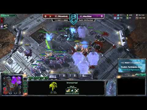 Most Evil Genius - Third Place Matchup: EG.Machine vs. EG.iNcontroL - Game 1