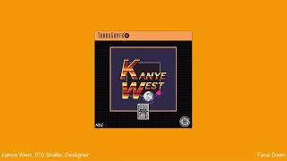 Kanye West, 070 Shake &amp; Desiigner - Face Down (TurboGrafx16 Leak)