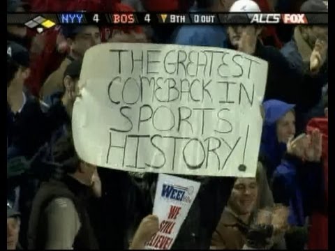 Dave Roberts' steal in 2004 ALC Series Game 4 Red Sox - Yankees