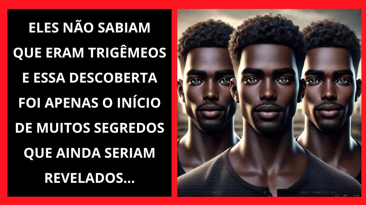 EM BUSCA DE SUA ORIGEM: ELES NÃO SABIAM QUE ERAM TRIGÊMEOS