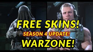 How to get FREE Operators in Warzone! Call of Duty Modern Warfare skins Unlocked Season 4!