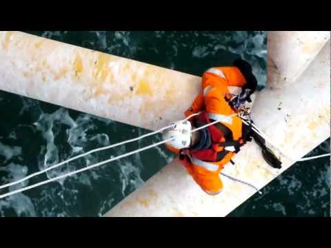 1719 sca rope access offshore windfarm paint inspection.MOV