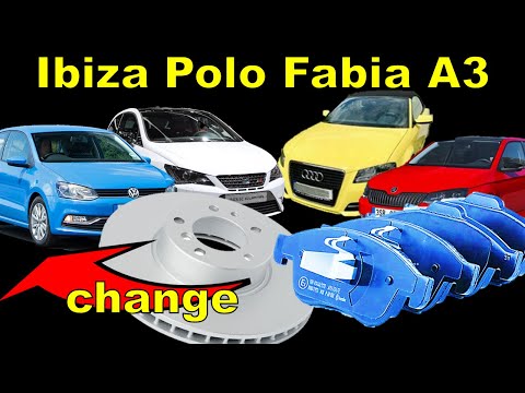 VW, Skoda & SEAT Front Brake Pads And Discs | Ibiza 6J, Polo, Fabia