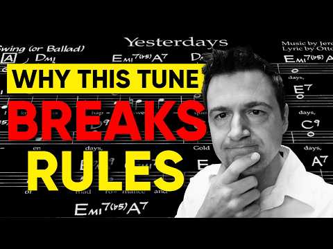 Standards Navigator: 'Yesterdays' Analysis for Jazz Guitar