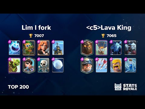 Lim l fork vs [c5]Lava King [TOP 200]