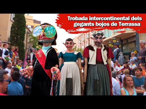 Trobada intercontinental dels gegants bojos de Terrassa (9/6/2024)