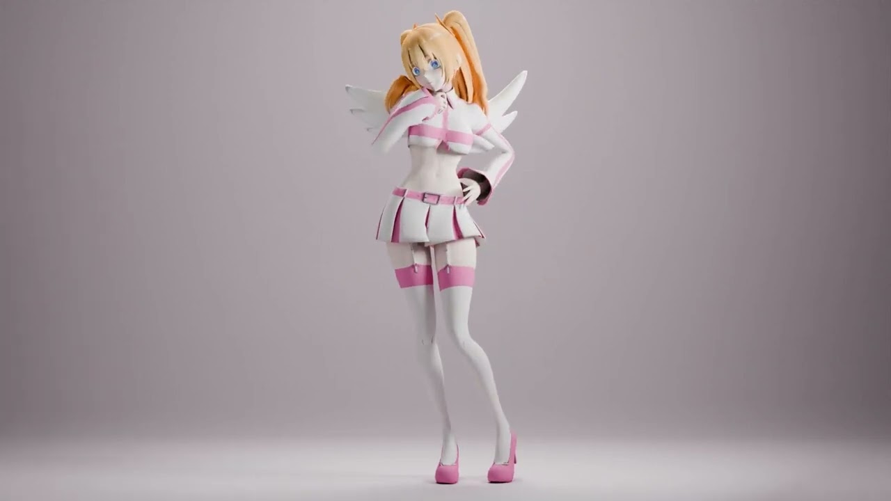 Nigoriri - Liliel Animation 3D Model