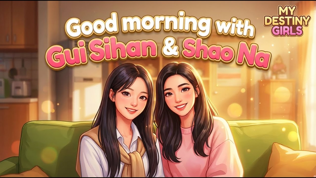 Good morning with Gui Sihan & Shao Na | MY DESTINY GIRLS | Walkthrough, Gameplay, No Commentary, 4K