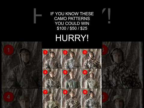 🦌 Camo ID Contest – Win Up to $125 in Gift Cards! 🎯