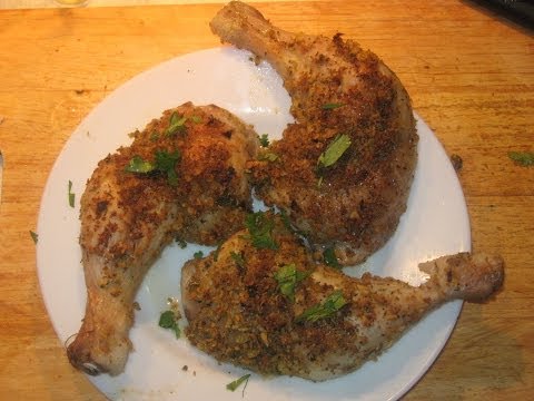 EASY Mexican Style No-Fry BAKED "Fried" Chicken - Russian Business Lunch restaurant recipe