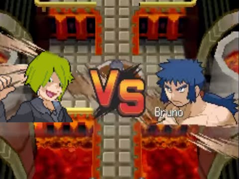 The Dancing Elekid:Pokemon Soul Silver episode 37:Elite four:Bruno: calm your tits