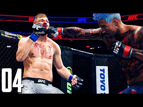 UFC 4 Career Mode - Part 4 - UFC DEBUT KNOCKOUT!