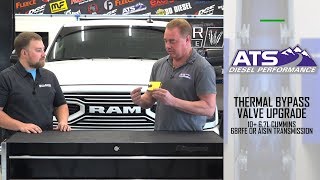 ATS Diesel Thermal Bypass Valve Upgrade for 68rfe and Aisin Transmissions