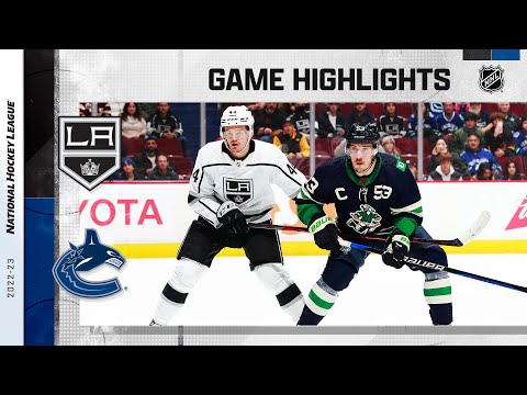 Kings @ Canucks 11/18 | NHL Highlights 2022