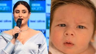 Kareena Kapoor Ignore A Question On Son Taimur?