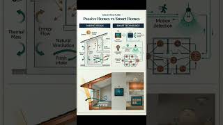 Passive Homes vs Smart Homes | #Shorts