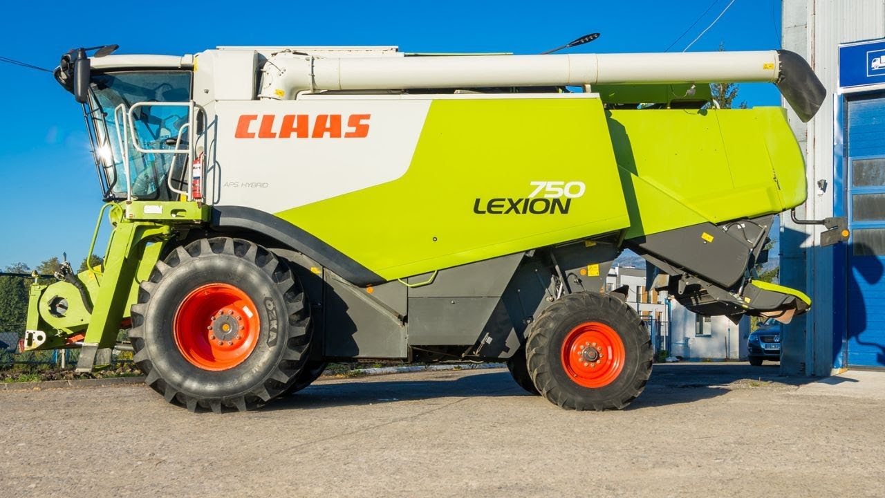 CLAAS LEXION 750 - 2012 ÉV - 1650 h - 7.5 M