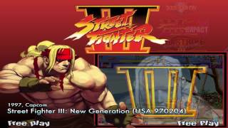 All Capcom Play System III Arcade Games
