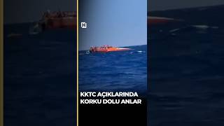 KKTC açıklarında yolcu gemisi battı