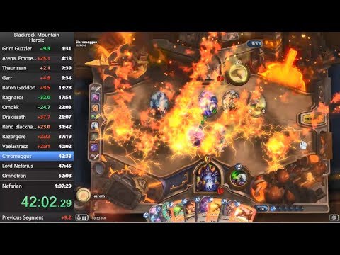 Deathless Heroic Blackrock Mountain Speedrun in 1:10:50 (beaten)