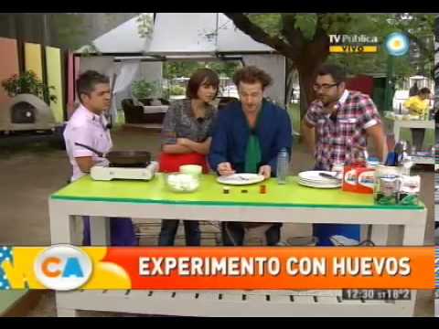 Huevos fritos de colores