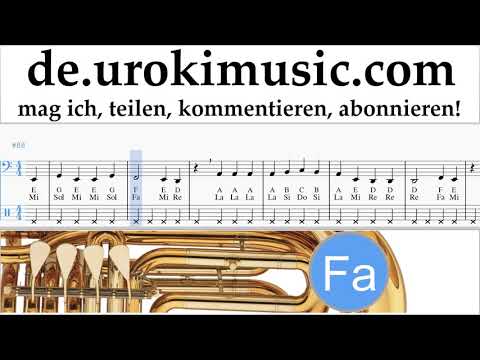 Tuba Lernen Marshmello & Anne-Marie - FRIENDS Tabulatur um-i995