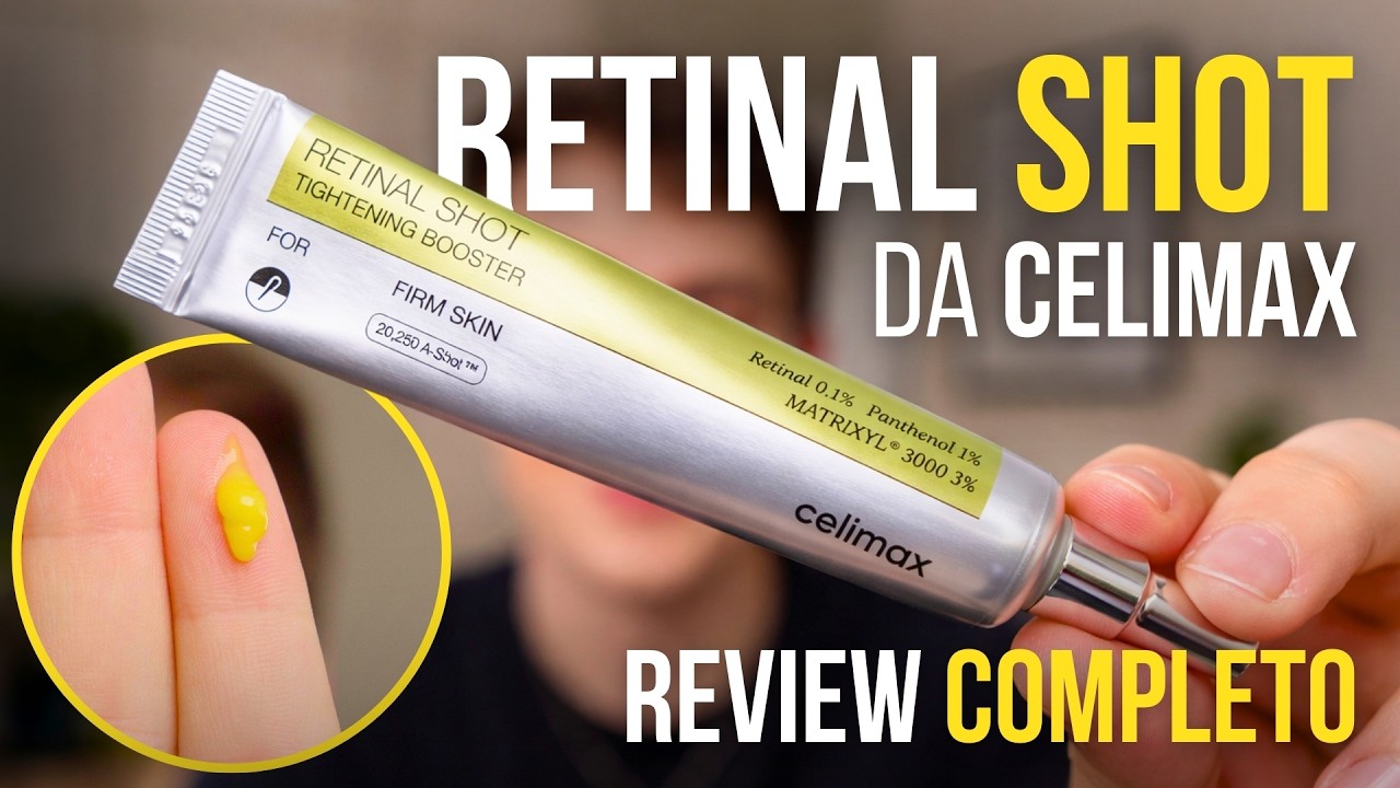 Miniatura da avaliação em vídeo de Sérum Facial Celimax The Vita-A Retinol Shot 30ml