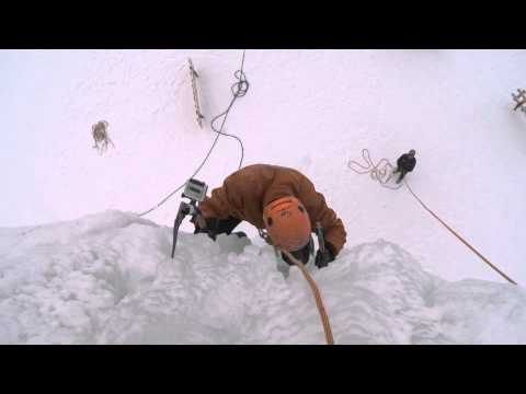 Ice Climbing Tower at Big White Ski Resort